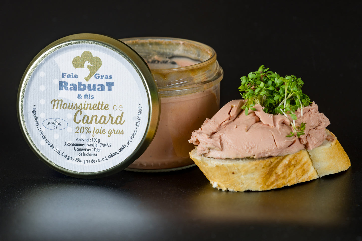 ENTENMOUSSE MIT GÄNSELEBER